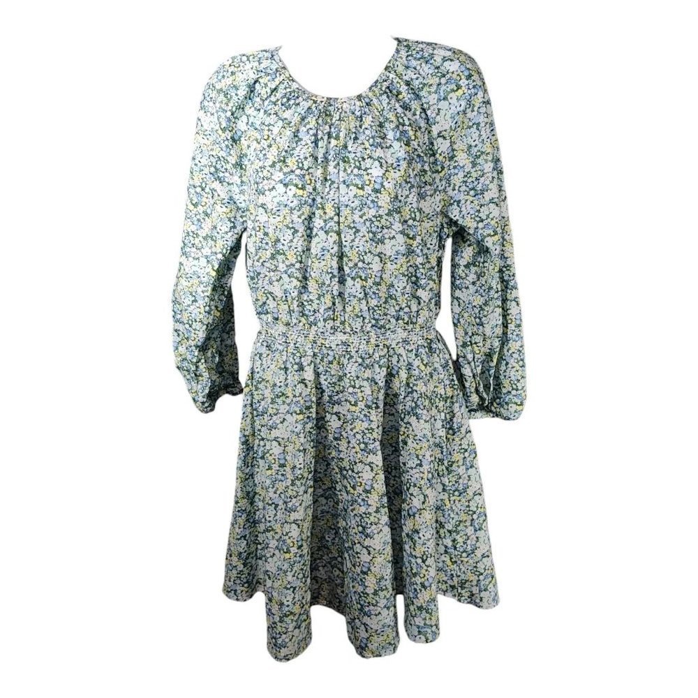 Liberty Palermo Mini Dress by J. Crew - Women's Smocked Waist - Summer Chic - Picture 1 of 3